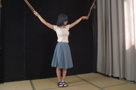 蓝色长裙凉鞋TK - H598